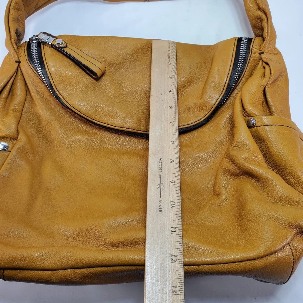 Pebbled Leather orYANY Buttery Soft Slouchy‎ Y2K Satchel Bag Indie Sleaze Hobo